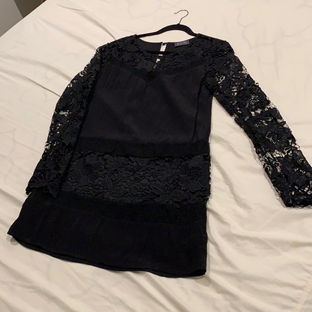 Astr black dress